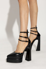 Versace ‘Aevitas Pointy’ double-platform shoes