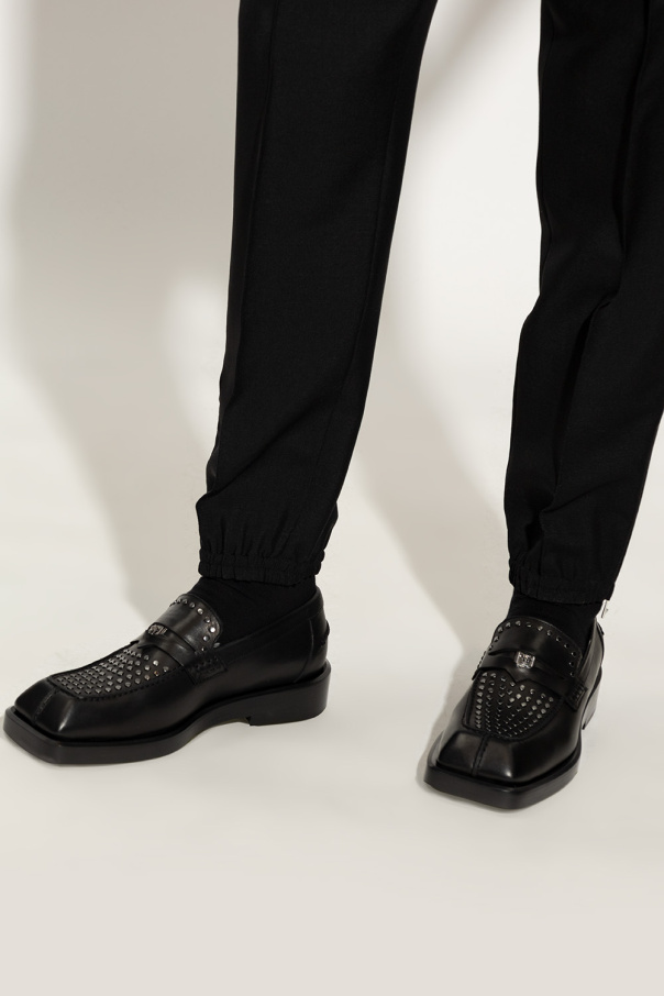 Versace Skórzane buty typu ‘loafers’