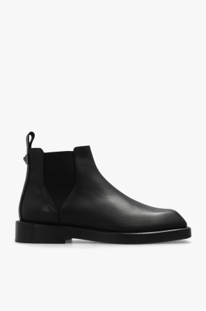 Leather chelsea boots od Versace
