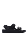 Birkenstock Kids BLACK ‘Milano EVA’ sandals