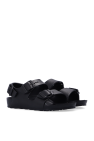 Birkenstock Kids BLACK ‘Milano EVA’ sandals