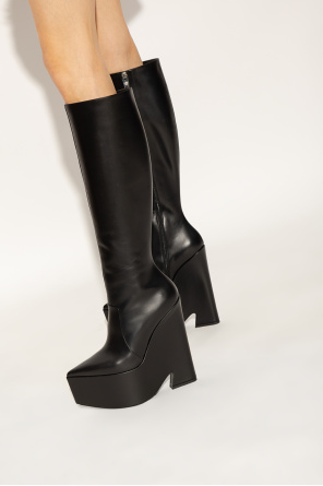 Platform boots od Versace