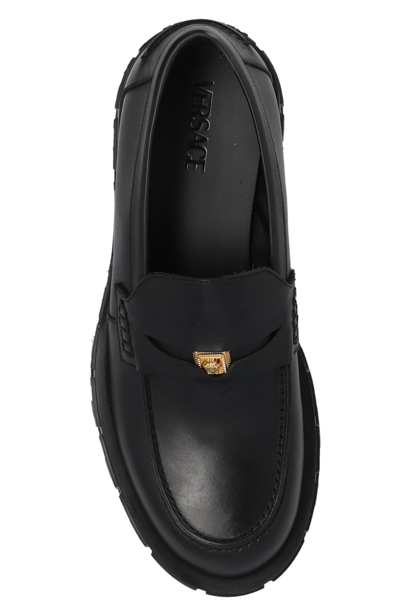 Versace Leather loafers