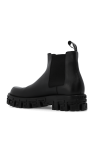Versace Leather Chelsea boots