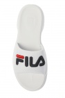 Fila WHITE ‘Disruptor’ slides with logo