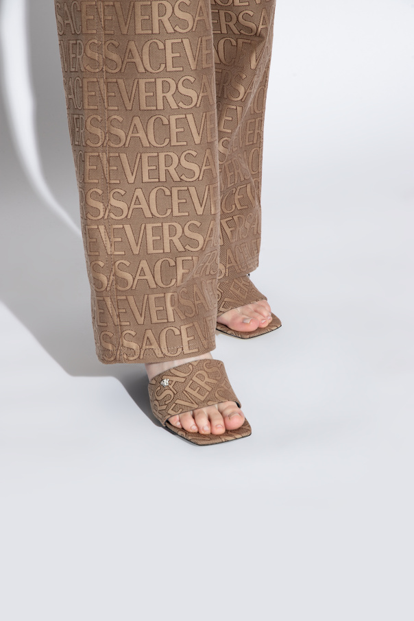 Versace Mules with logo
