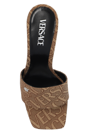 Versace Gabor Black Nubuck Ankle Boots