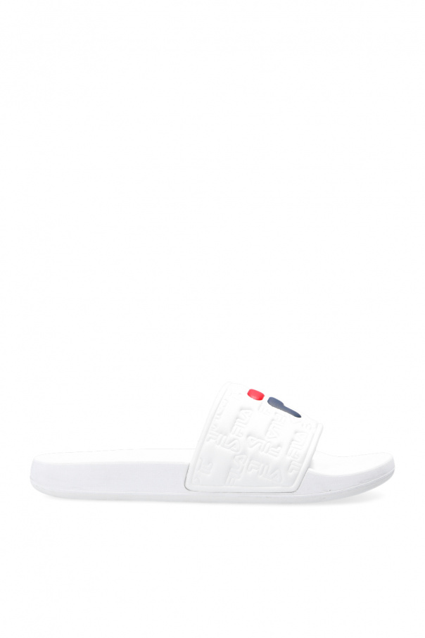 fila ASOS ‘Baywalk’ slides with logo