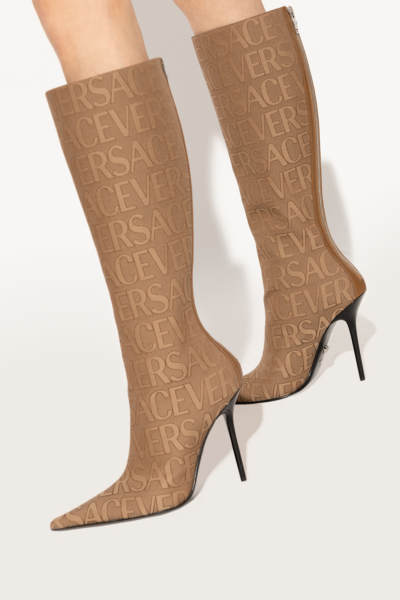 Versace Knee-high boots from 'La Vacanza' collection