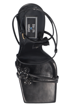 Versace Le Silla Afrodite wraparound 110mm sandals