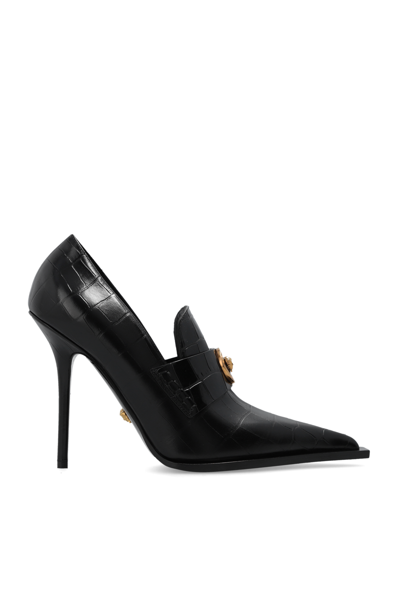 Versace Leather pumps