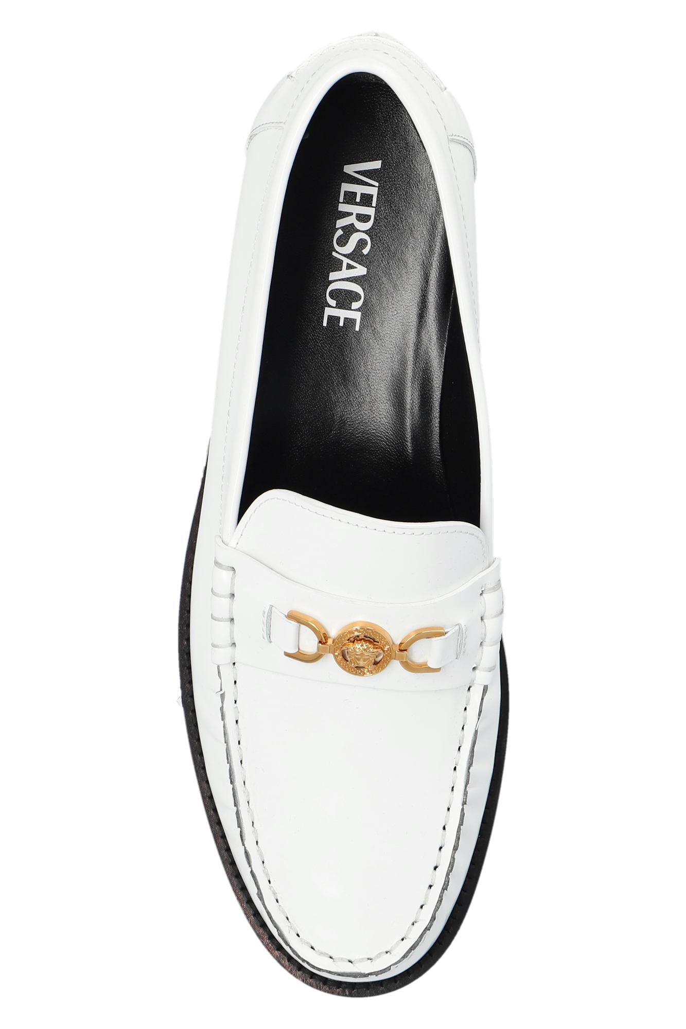 Versace Leather loafers