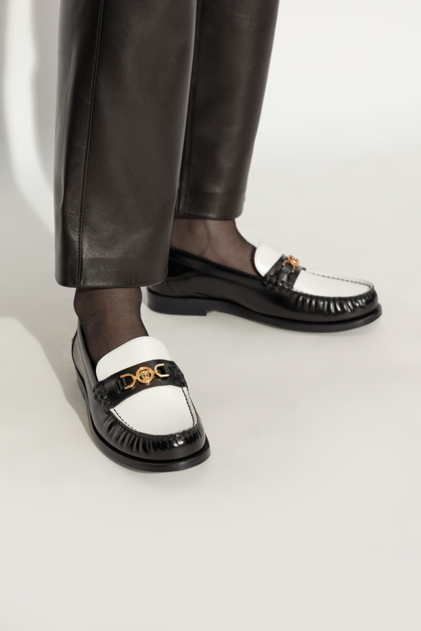 Versace Buty `Medusa `95` typu `loafers`