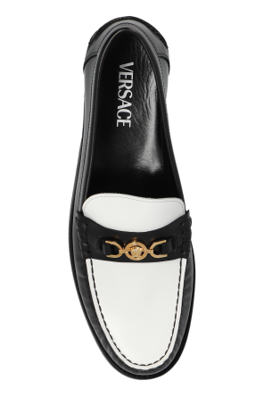 Versace Buty `Medusa `95` typu `loafers`