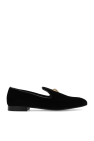 Versace BLACK Velvet slippers