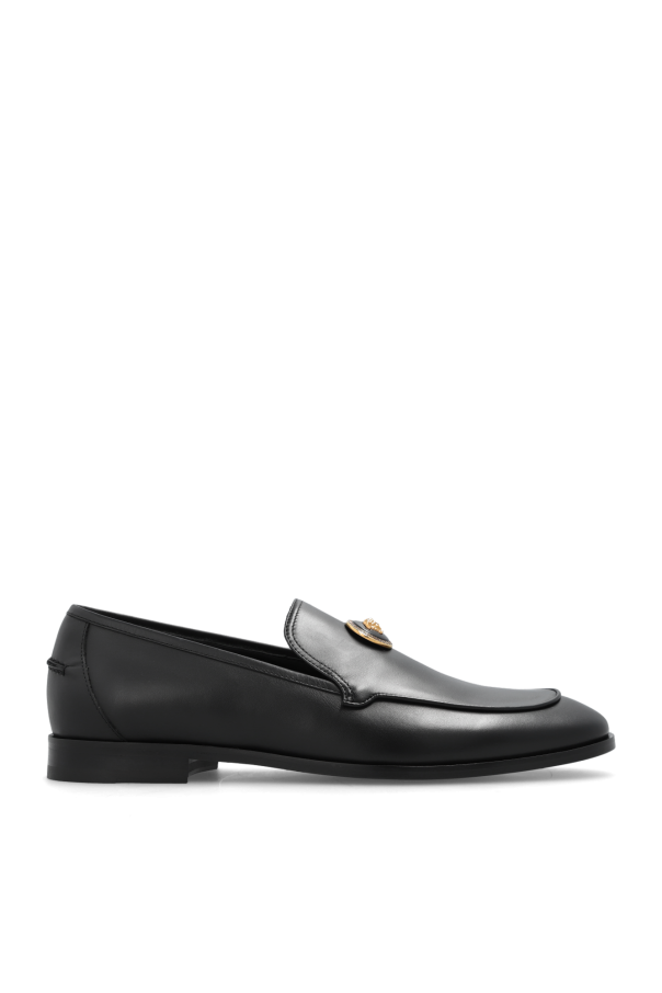 Leather loafers od Versace
