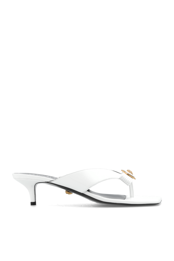 Versace Heeled flip-flops