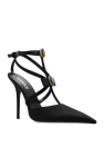 Versace BLACK Satin pumps