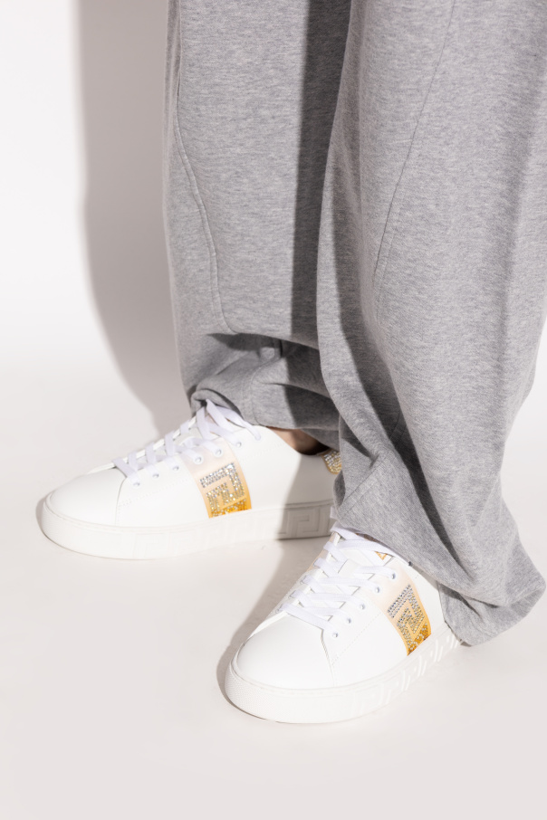 Versace Sports shoes with crystals