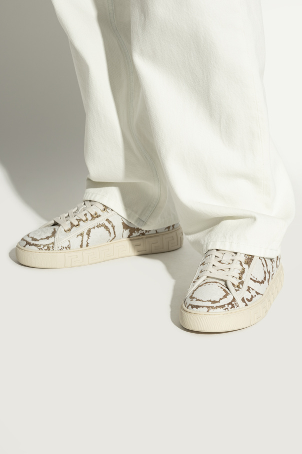 Versace Zapatillas deportivas con hilo de lurex