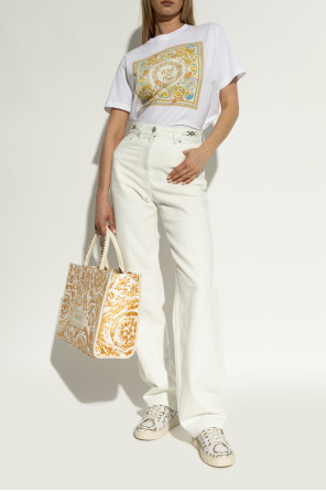 Versace Zapatillas deportivas con hilo de lurex