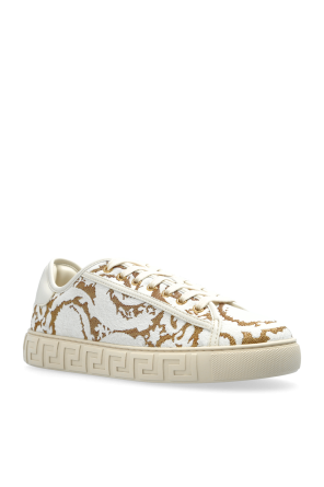Versace Zapatillas deportivas con hilo de lurex