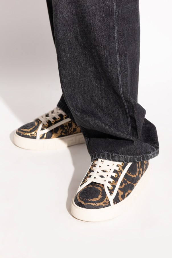 Versace Sports shoes with lurex thread