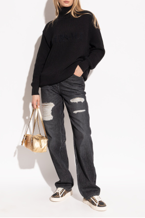 Versace Sports shoes with lurex thread