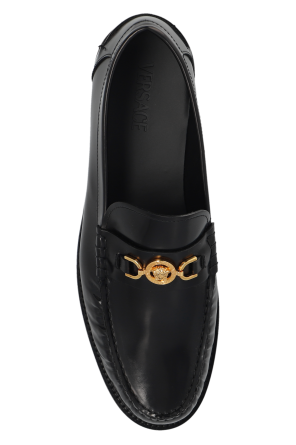 Versace Buty typu ‘loafers’ z aplikacją