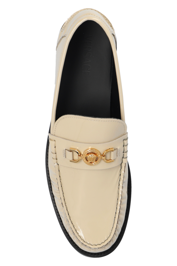 Beige ‘Medusa ‘95’ loafers Versace - Vitkac GB