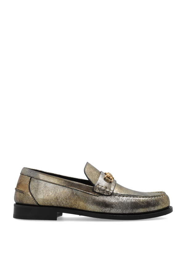 Leather loafers od Versace