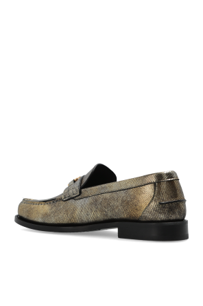 Versace Skórzane buty typu `loafers`
