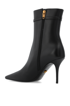 Versace Leather ankle boots