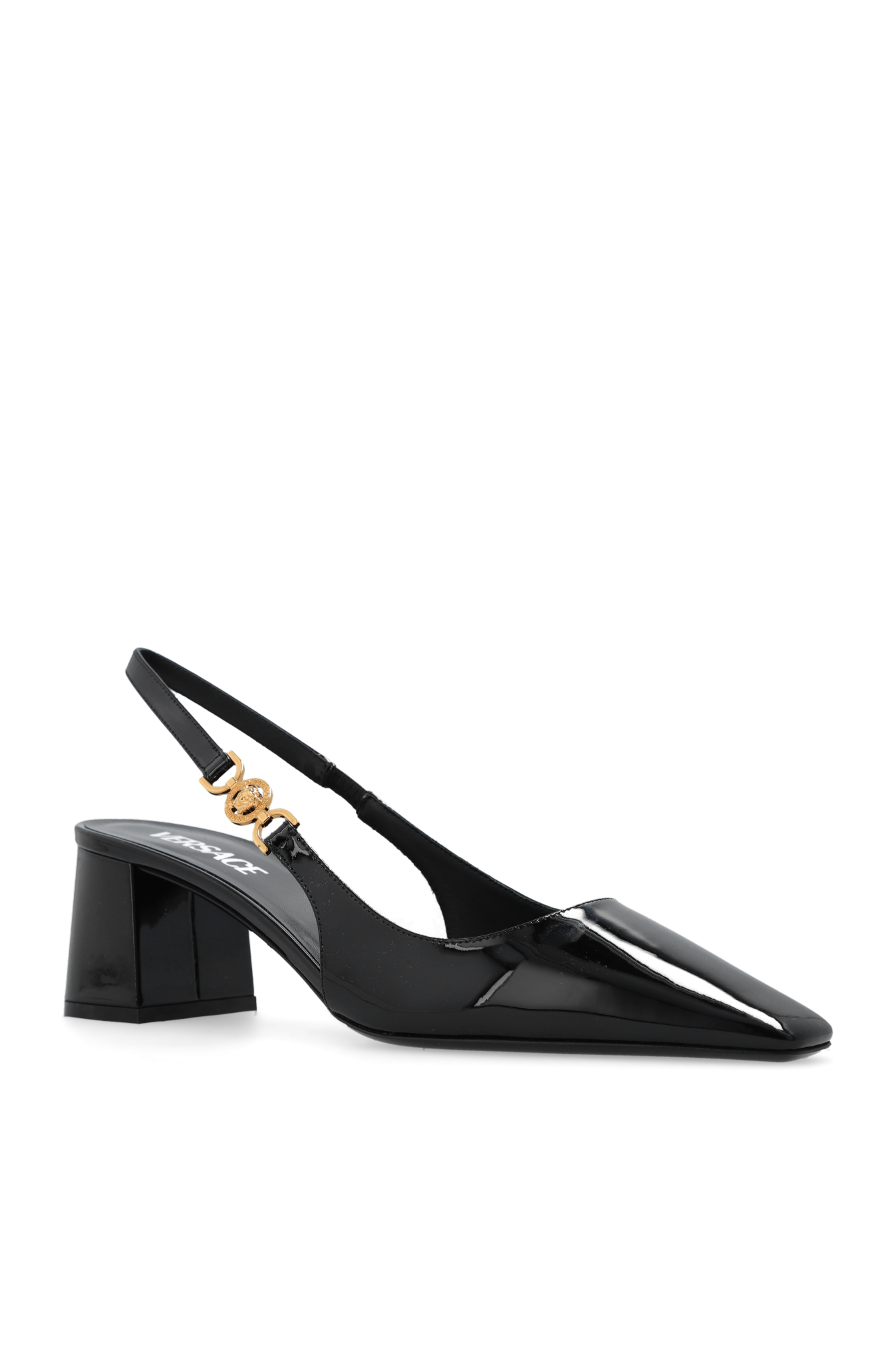 Versace Leather pumps