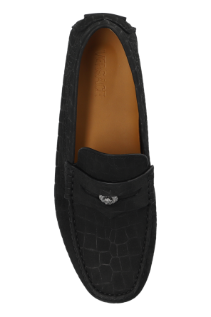 Versace Leather Loafers