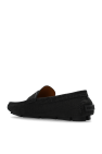 Versace BLACK Leather Loafers