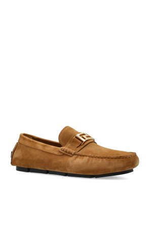 Versace Suede Loafers