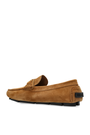 Versace Suede Loafers