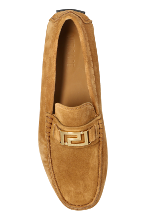 Versace Suede Loafers