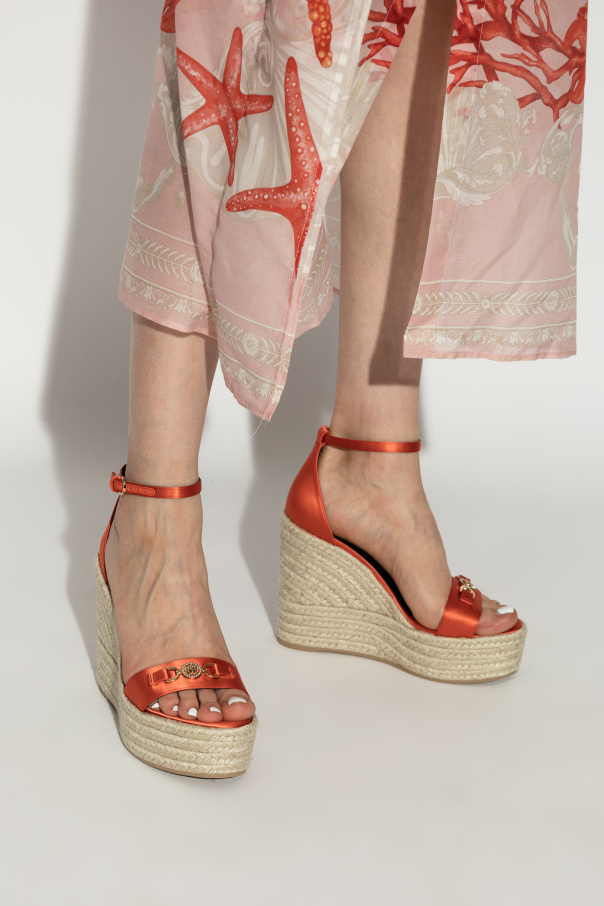 Versace Wedge Sandals