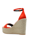 Versace ORANGE Wedge Sandals