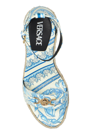 Versace Sandały na koturnie