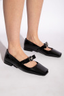 Versace BLACK ‘Gianni’ ballet flats