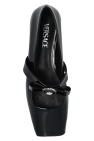 Versace BLACK ‘Gianni’ ballet flats