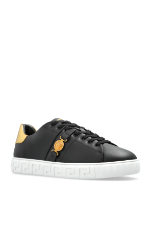 Versace Sportliche Lederschuhe