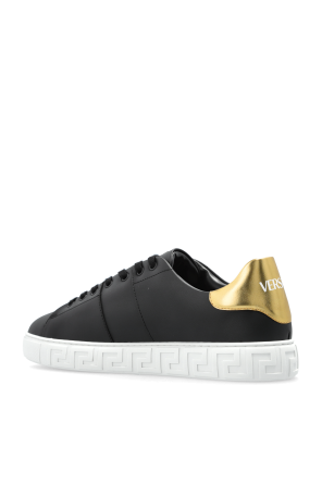 Versace Sportliche Lederschuhe