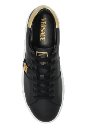 Versace Sportliche Lederschuhe