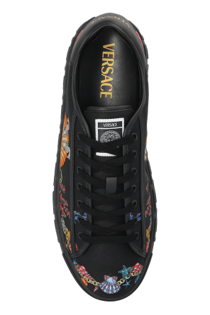 Versace Buty sportowe z kolorowym nadrukiem