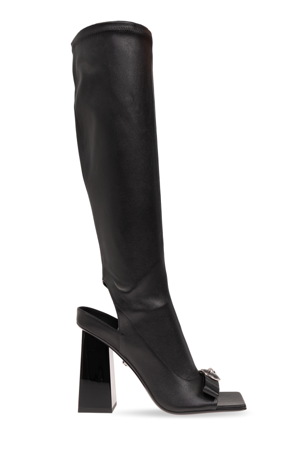 Versace dark boots