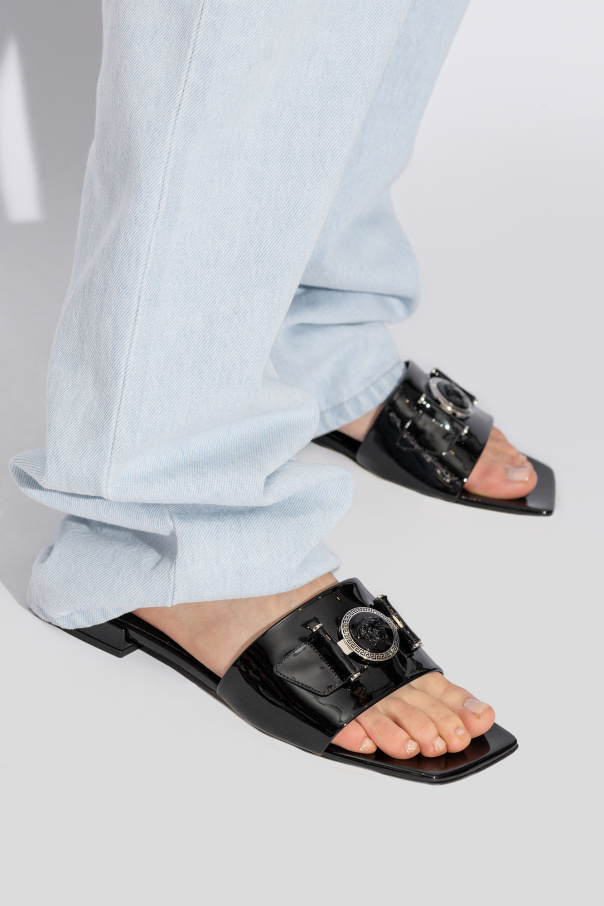 Versace Leather slides